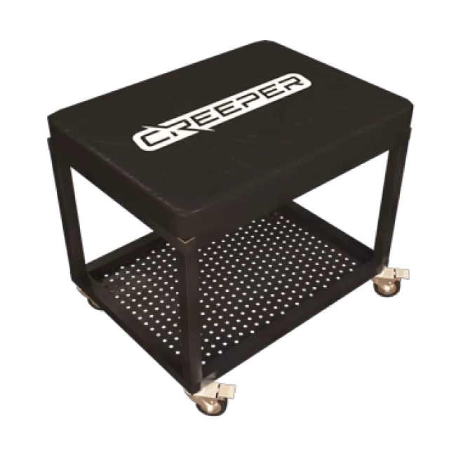 صندلی فلزی ساده چرخ دار