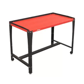 میز کار ساده با دیواره 130 سانتی