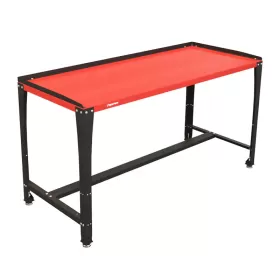 میز کار ساده با دیواره 170 سانتی